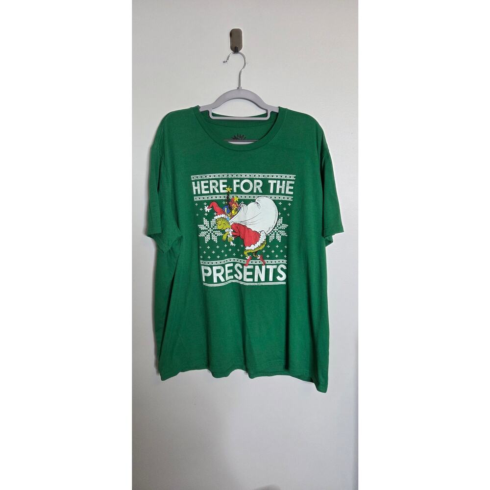 The Grinch "Here For The Presents" Tee Shirt